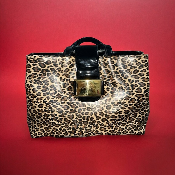Dolce and Gabbana animal print tote 🐆 - Picture 1 of 8